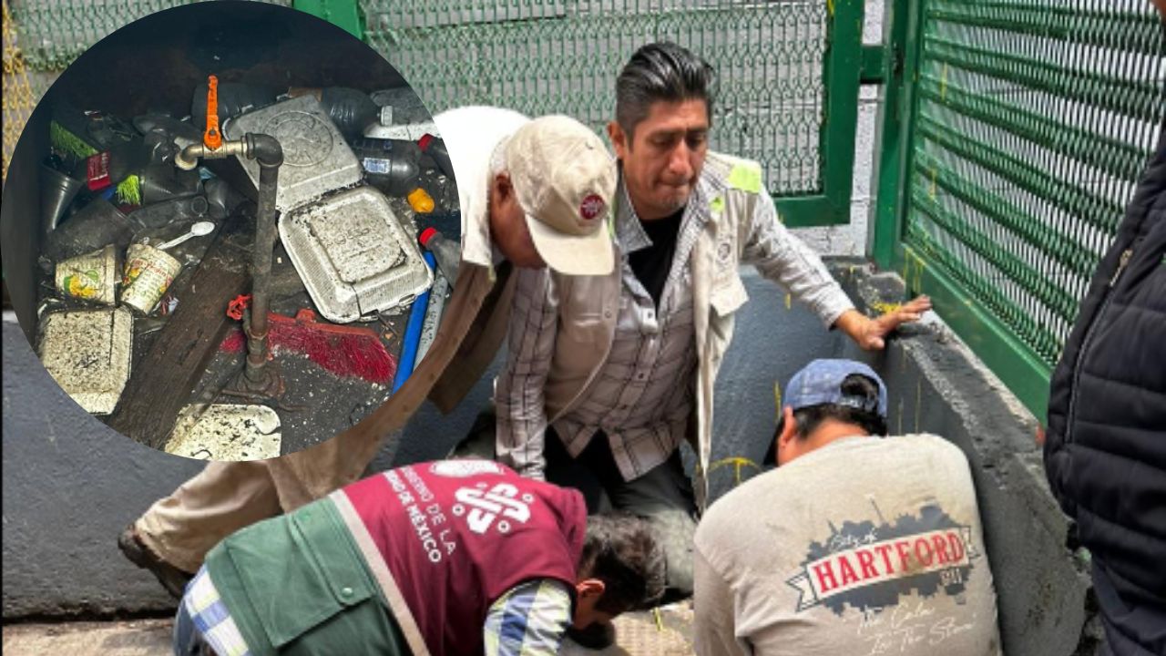 Autoridades suprimen toma clandestina de agua en Iztacalco; descartan huachicoleo