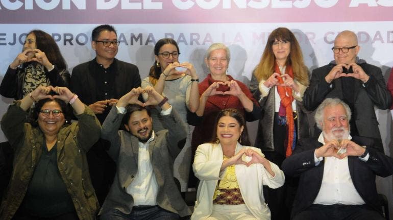 Presenta Clara Brugada a su ‘Consejo Asesor ‘ con miras a comicios de 2024
