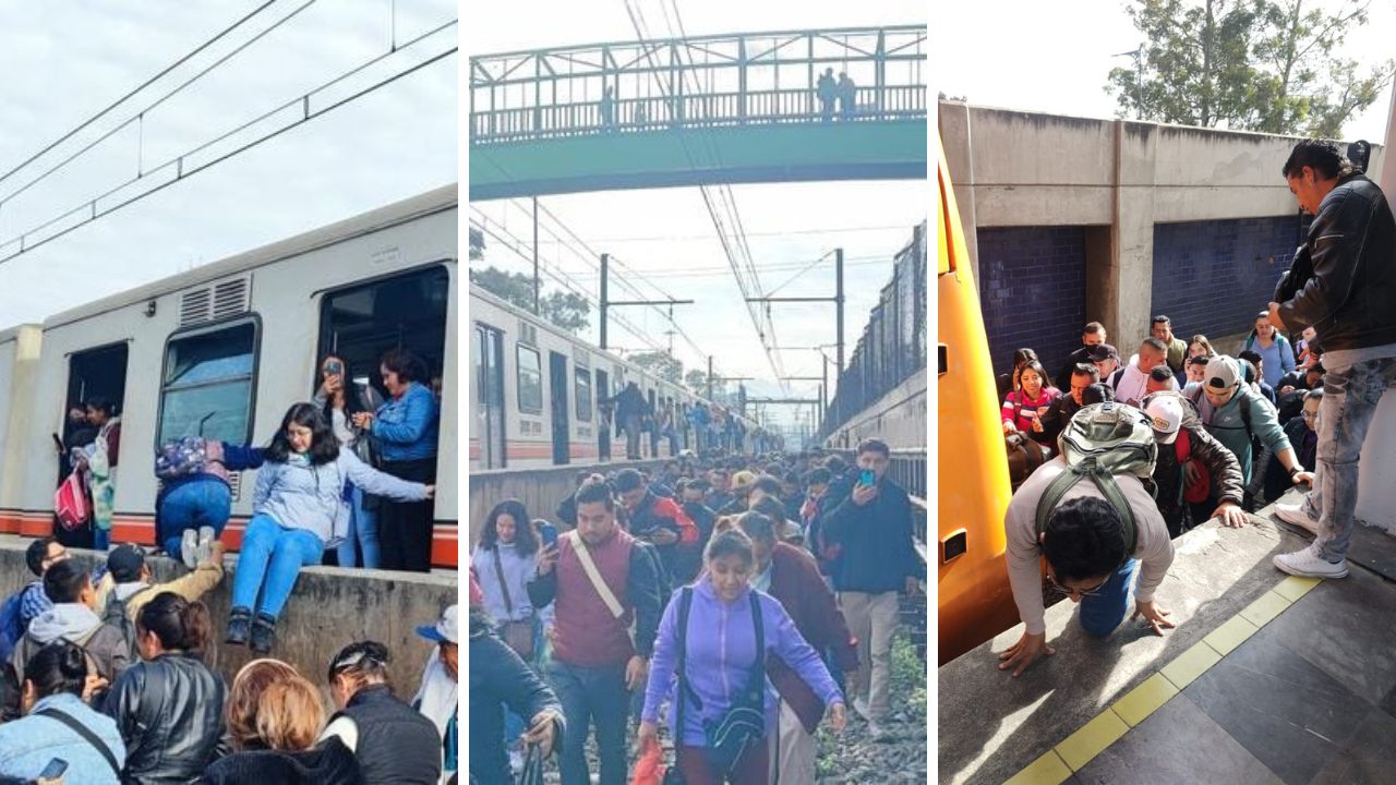 Desalojan usuarios por vías del Metro Línea A; servicio ya fue restablecido