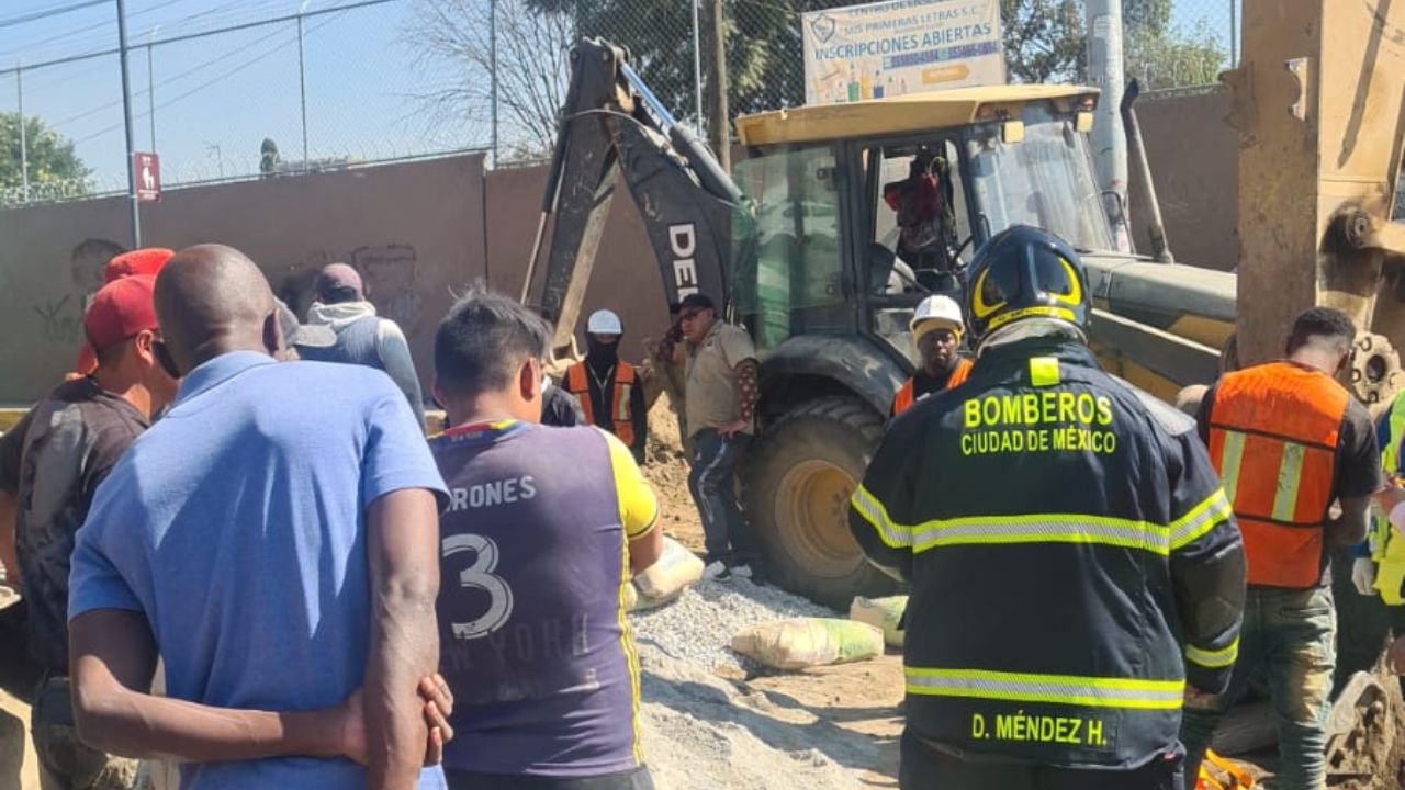 Derrumbe en Tláhuac deja un muerto y varios heridos